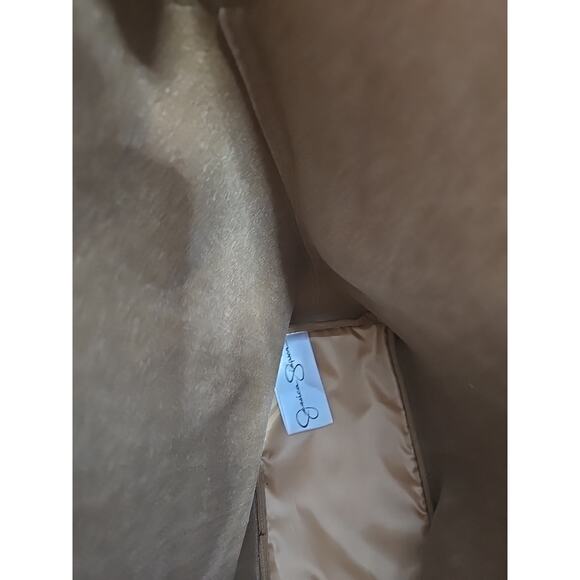 Jessica Simpson Large Fringe Faux Leather Tote Bag READ - Picture 10 of 16